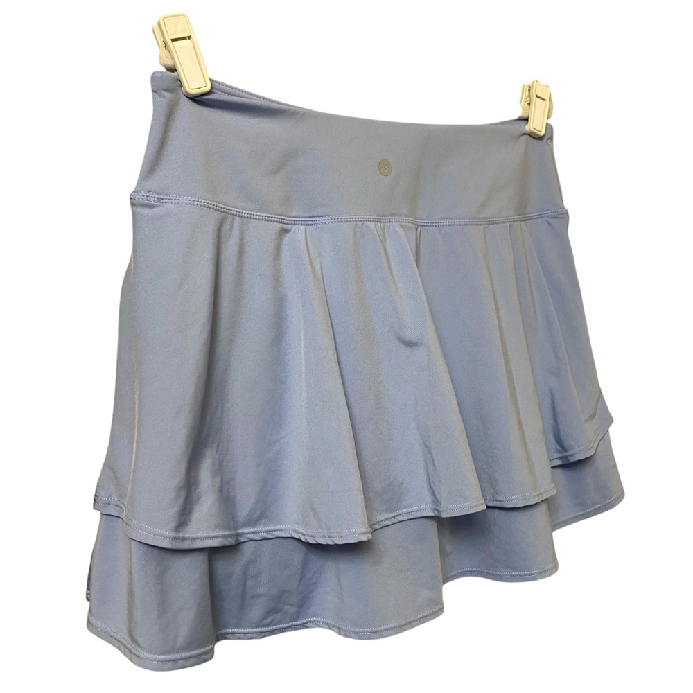 Baleaf periwinkle blue sporty athletic tennis golf layered skirt skort size XL - Picture 9 of 12